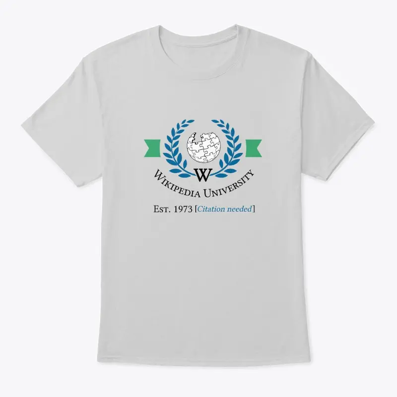 Wikipedia University Tee