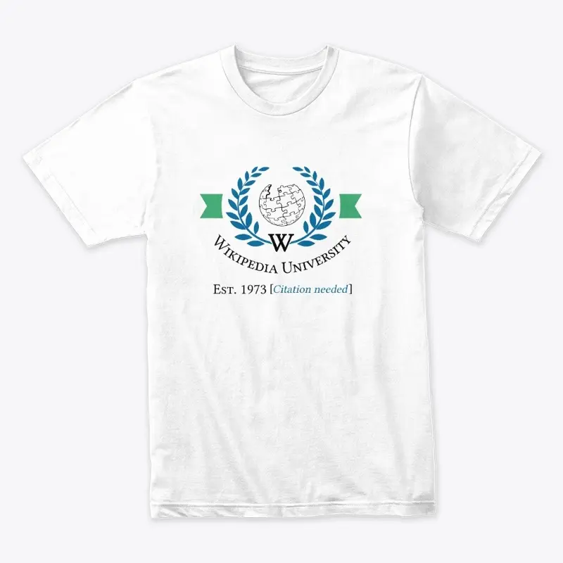 Wikipedia University Tee